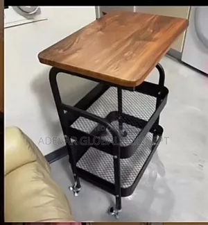 2 Layers High Quality Self Trolley Multipurpose Rack