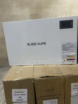 4.5kwh 24v Bliss Life Solar Lithium Ion Phosphate Batteries Available