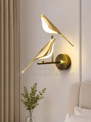 Luxury Bird Design Wall Lamp – Light for Sitting Room, Hallway, Hotels