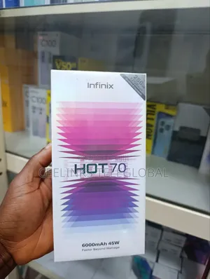 New Infinix Hot 70 256 GB Silver