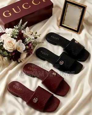 Fashion Gucci Luxury Slippers