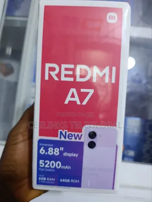 New Xiaomi Redmi A7 64 GB Black