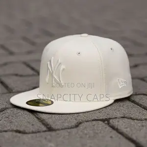Ny Yankees White Fitted Cap