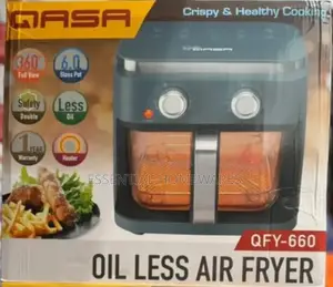 Qasa 6 Litres Oil Less Electric Air Fryer