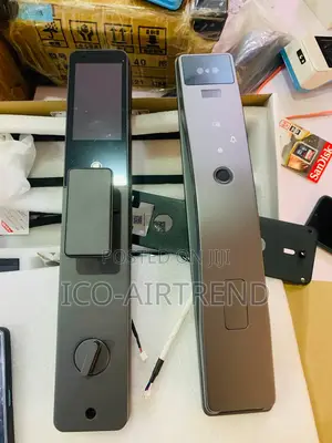 Camera Tuya Face Fingerprint Unlock Smart Door Lock With Screen