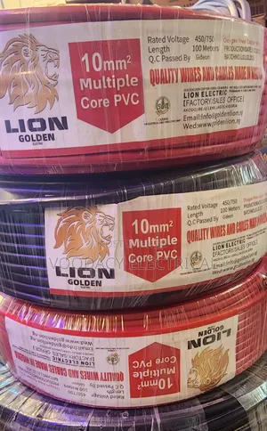 Lion Golden Wire