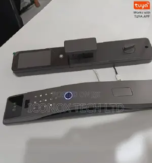 Automatic Smart Door Lock Face Recognition Fingerprint Keyless Camera
