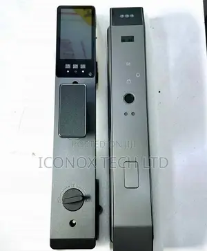 Automatic Smart Door Lock Face Recognition Fingerprint Keyless Camera
