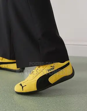 Puma Speedcat Og Pelé Yellow Black Sneakers