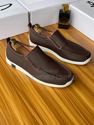 Men's Black Clarks Black/Brown Shoes. Abl 6r