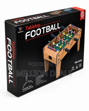 Tabletop Unique Football Kids Game Ages 6+