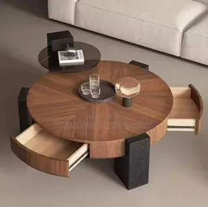 Modern Wood Center Table