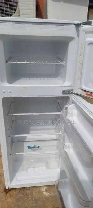 Essentials Portable Double Door Refrigerator