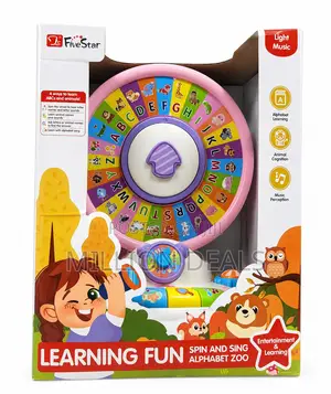 Learning Fun Musical Spin Kids Toy 3+