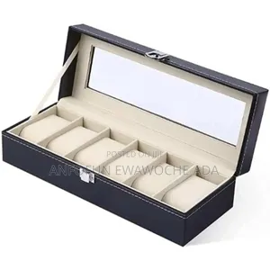 Wristwatch Storage Organizer Box - 6 Slots