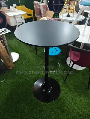 Wood Table With Metal Frame Base