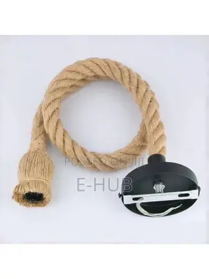 Rope Pendant Light