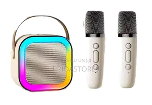 Karaoke Speaker With 2 Mic