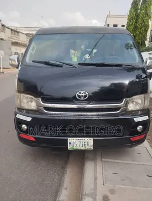 Toyota Hiace Bus Available for Rent