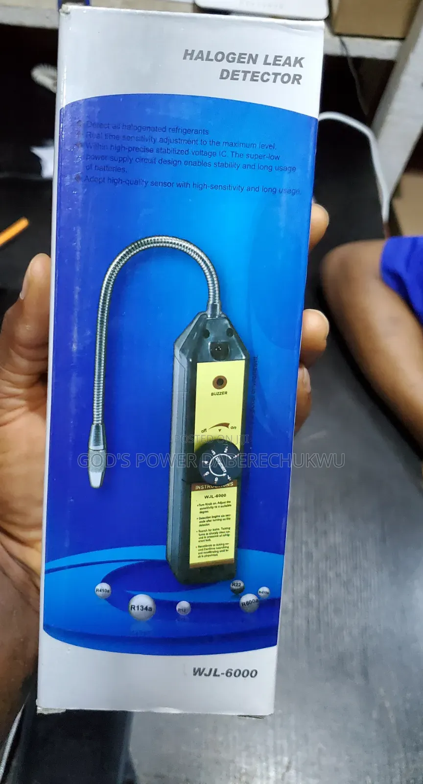 Halogen Leak Detector