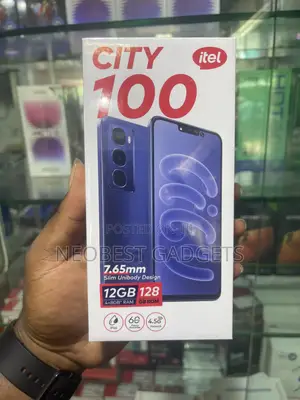 New Itel City 100 128 GB Black
