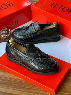 Bold Men’S Quality High Leather Shoe for the Seniors