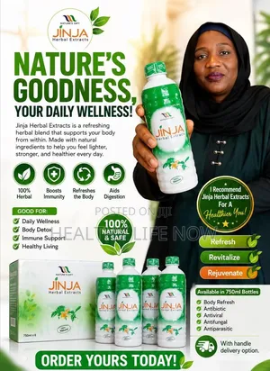 Jinja Herbal Nature's Goodness, Your Daily Wellness Product