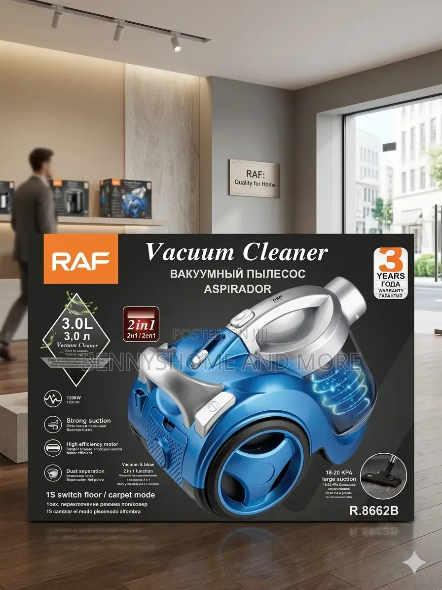 Raf Bagless Vacuum Cleaner