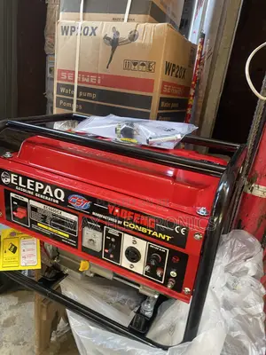 Elepaq Red 3.5kva Petrol Generator 100% Copper Coil