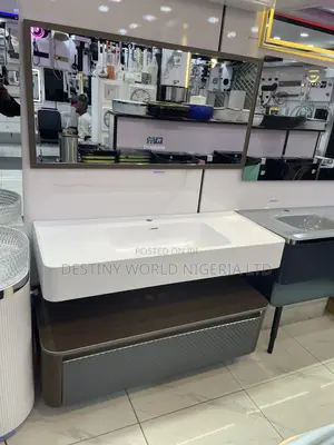 120x50cm Luxury Bathroom Vanity and Wash Basin Cabinet Combo
