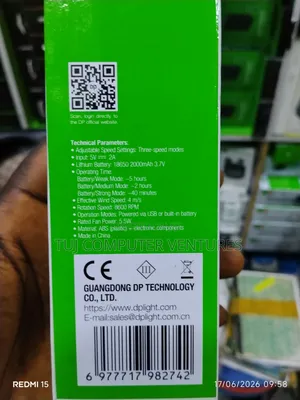 Dp Fan, Handheld High Speed Fan