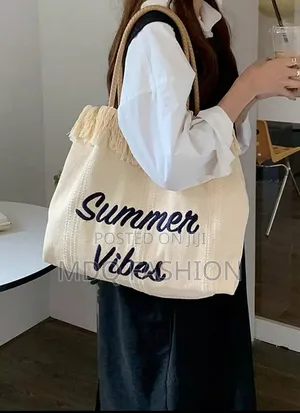 Premium Summer Woven Tote Bag