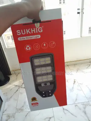 Sukhig 600w Solar Street Light All-in-One Design Sales in Nigeria