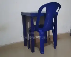 Plastic Table and Chair