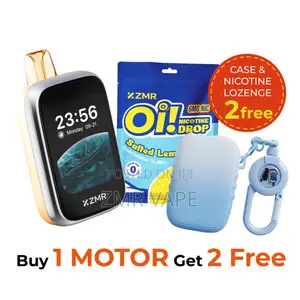 ZMR Rechargeable Pod Vape–Free Nicotine Candy Case With Kit Purchase