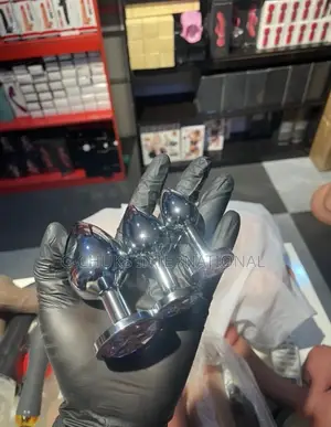 Anal Plug Anal Sex Toys Rainstone Metal Plating Buttt Plug