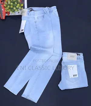 Top Notch Luxury Men's Cargo Jeans Best Quality Well Banded