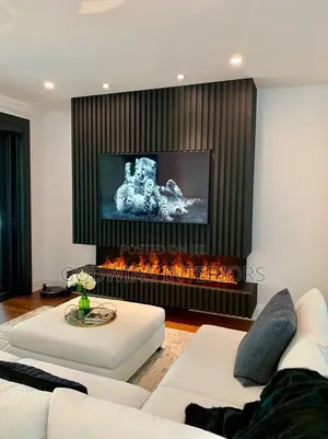 Led Water Mist Fireplace 100cm
