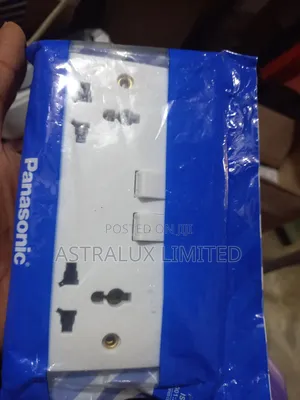 Panasonic 13a Double Switched Multiple Socket