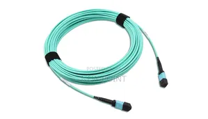 Mpo to Mpo Om4 Multimode Fiber Patch Cable -15m