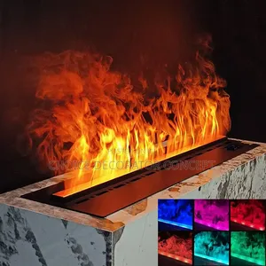 Modern Linear Fireplace 
1.5 Meter