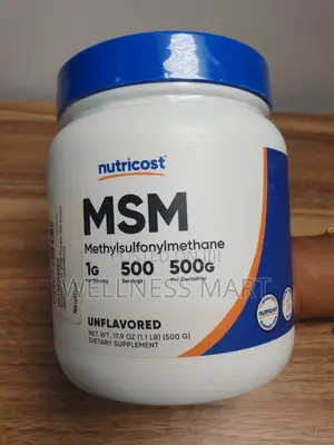 Nutricost MSM Powder 500g - Joint Relief, Skin, Hair Nails