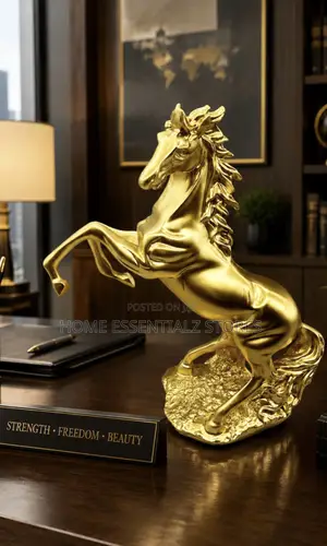 Rearing Horse Statue - Strength Freedom Office Decor Sculpture