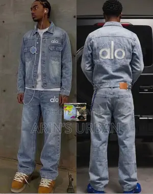 Denim Jean Up and Down