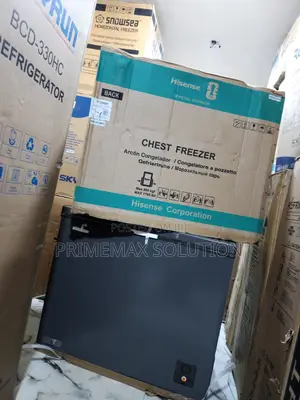 Energy-Efficient Cooling King: Hisense 250l Silver Chest Freezer