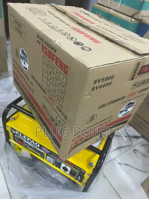 Elepaq Copper Coil Manual Generator Sv6800 4.5kva