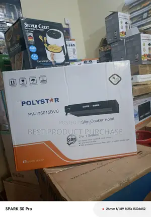 Brand New Polystar Pv-Jy6015bvc Dual Function Cooker Hood