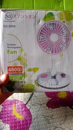 Sx 5006 Rechergeable Fan