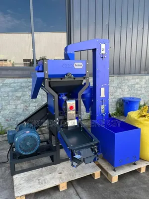 4-in-1 Automatic Rice Milling Machine 600kg/Hr With Elevator