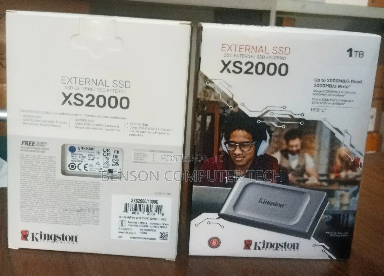 Kingston Xs2000 External SSD 1tb